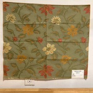 Bailey & Griffin Colette Jade Fabric Sample – Made in Italy – 26”x23” 2000s Vtg